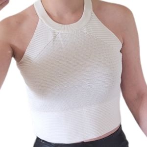 Rachel Roy Knit Crop Tank Top
